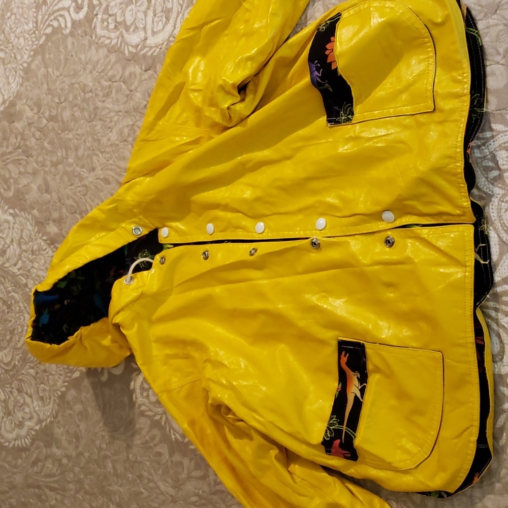 Reversible rain coat jacket size 10/12
